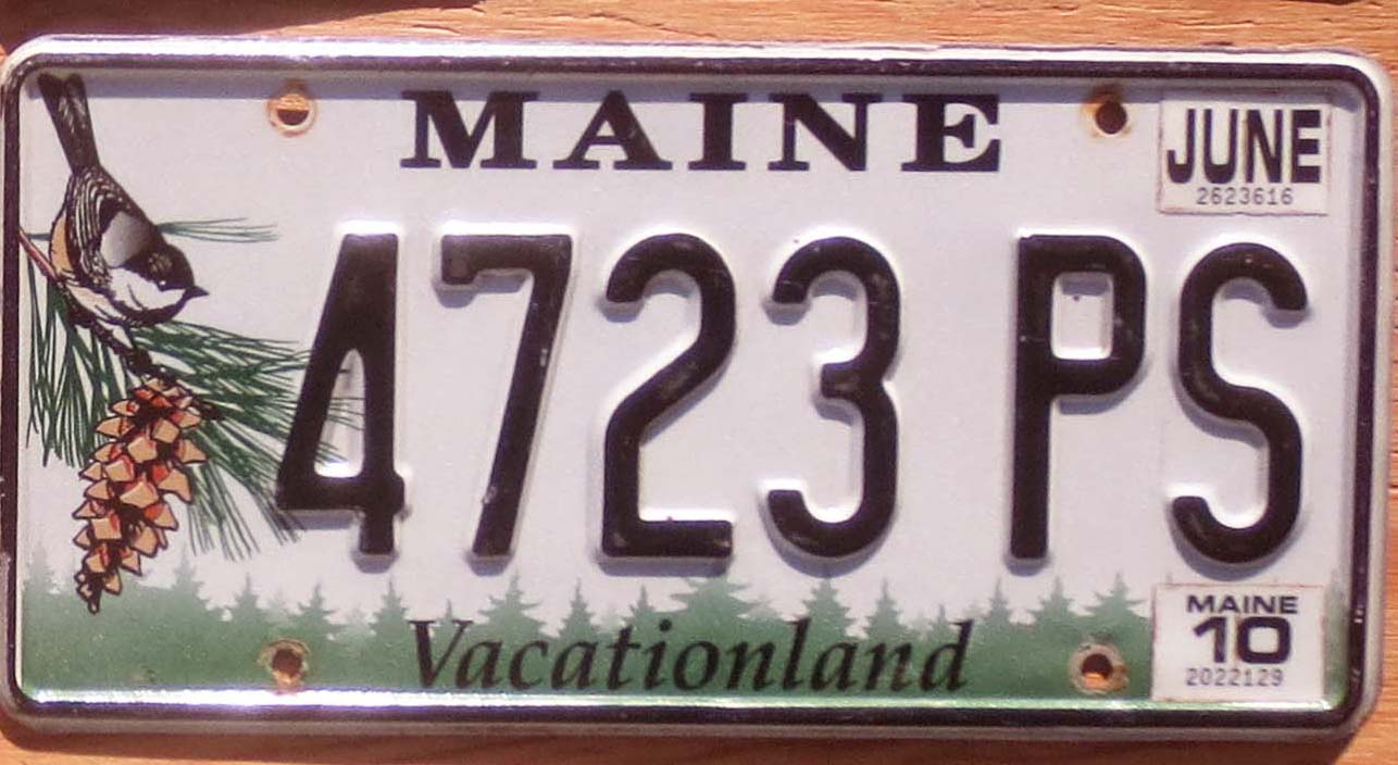 Maine Product Categories Automobile License Plate Store