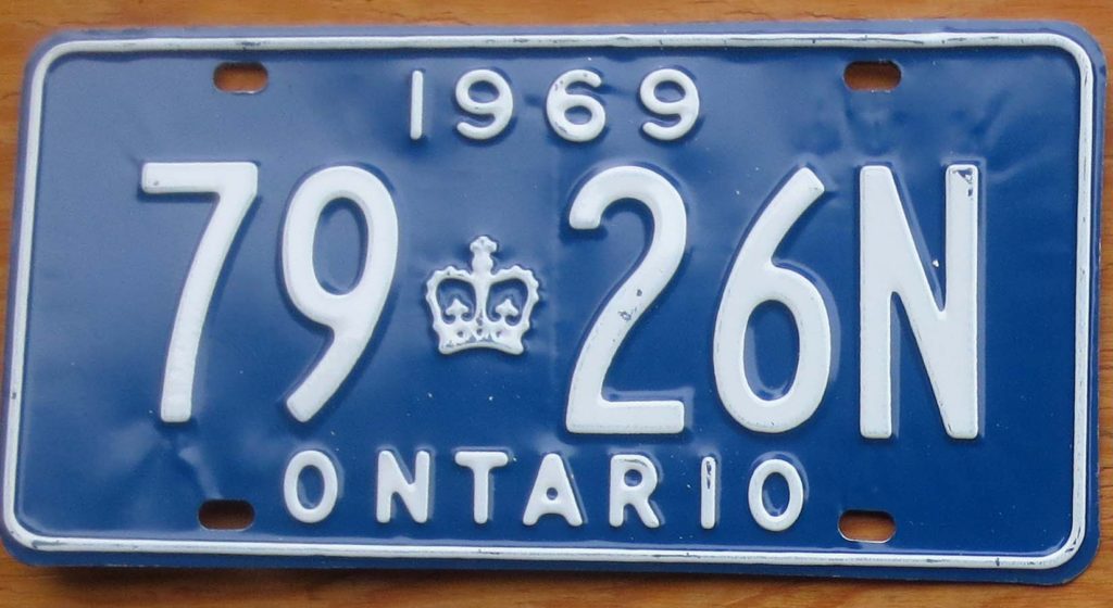 Ontario | Product categories | Automobile License Plate Store ...