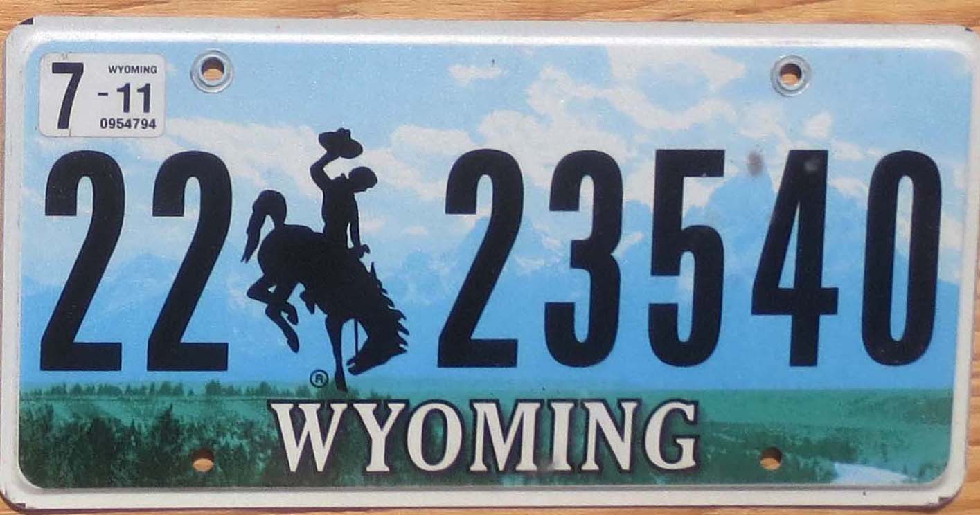 Vehicle Registration Wyoming VEHICLE UOI