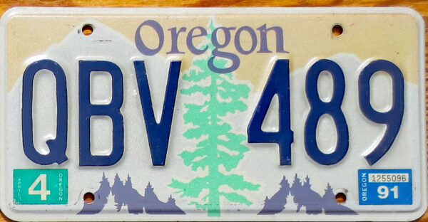 1991 Oregon Dead tree variety vg-