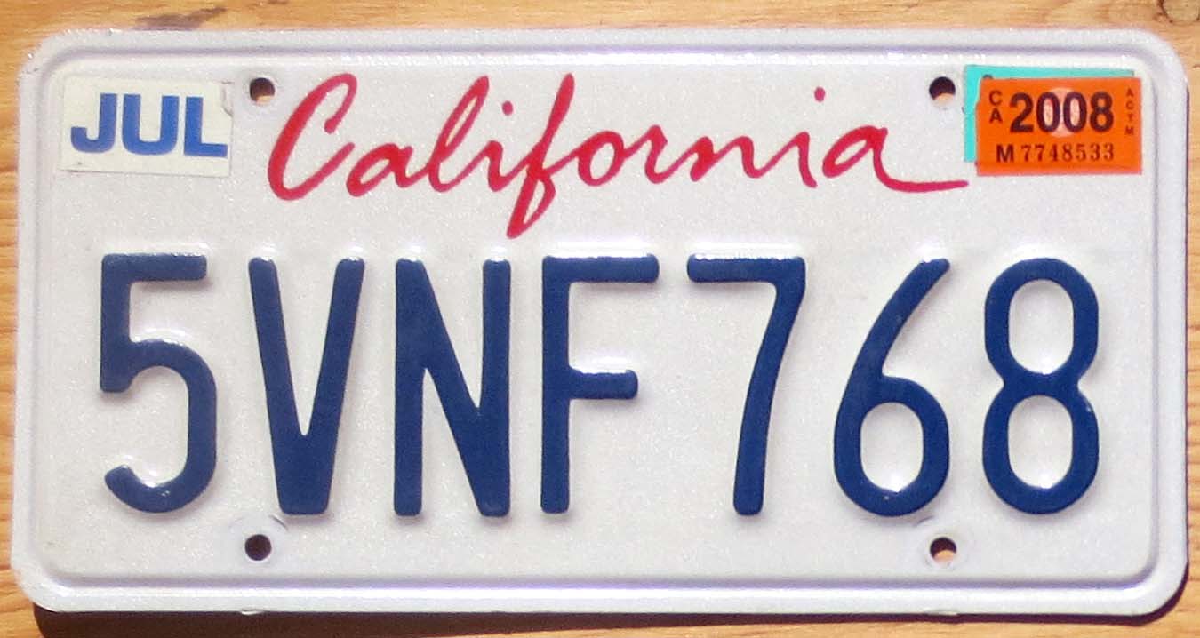 stickers for license plates