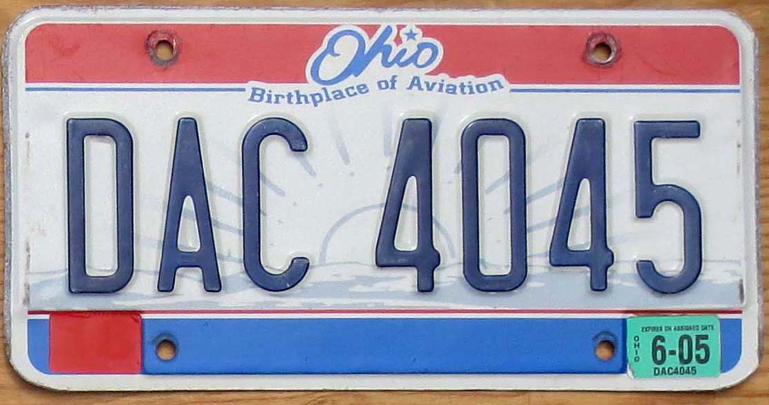 2005 Ohio vg- | Automobile License Plate Store: Collectible License ...