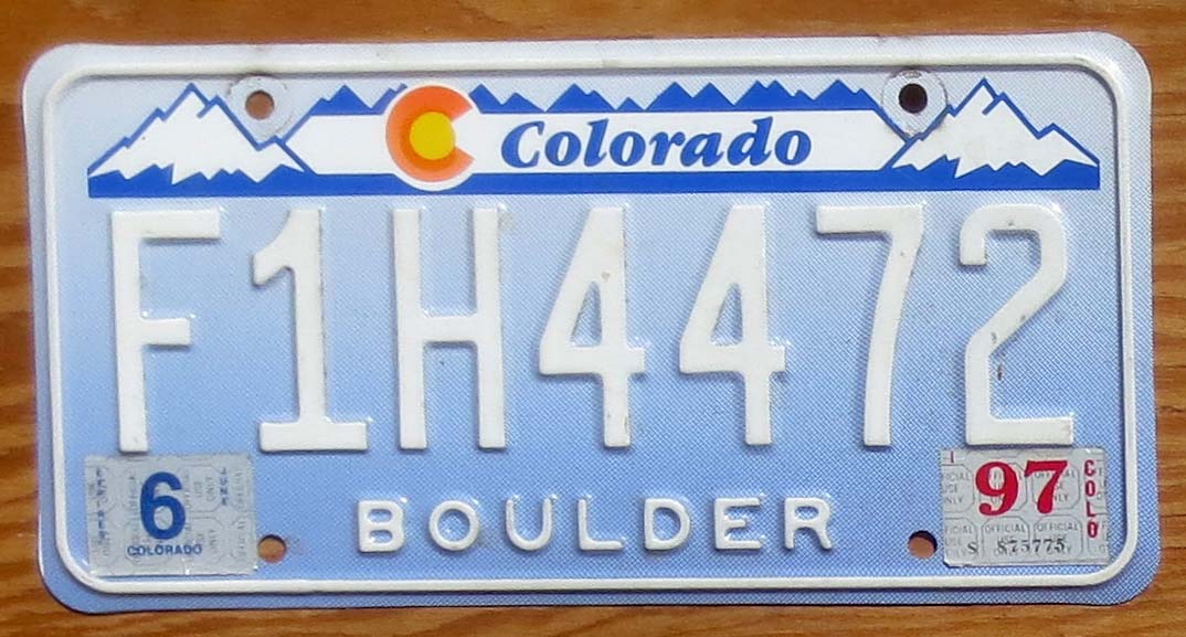 Colorado's old-school license plates are coming back — for an