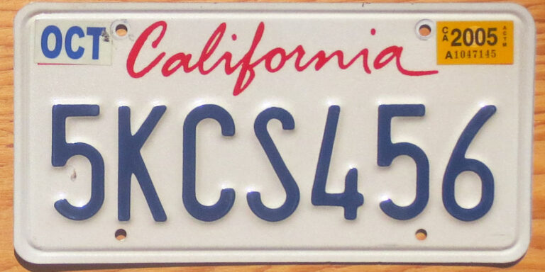 California | Product categories | Automobile License Plate Store ...