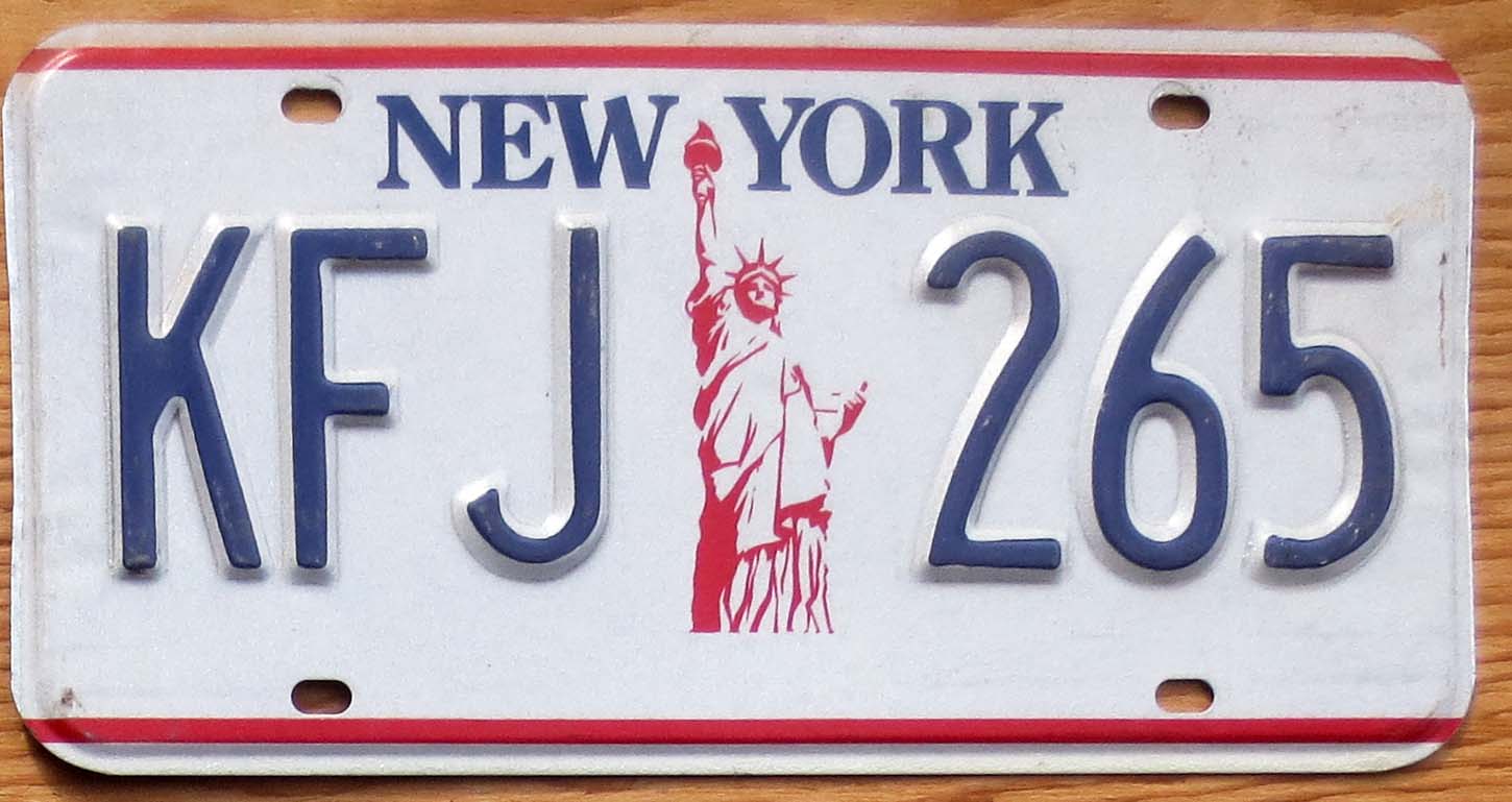 New York Liberty base exc- | Automobile License Plate Store ...