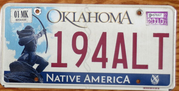 2010 Oklahoma vg-