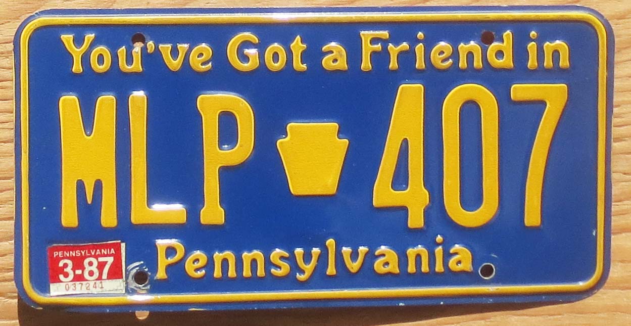 Pennsylvania | Product categories | Automobile License Plate Store ...