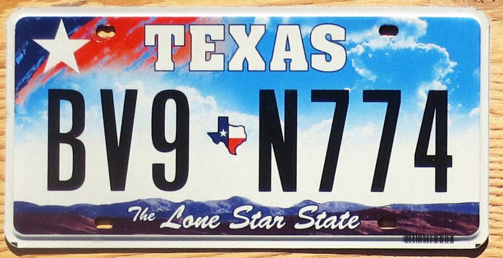 Texas | Product categories | Automobile License Plate Store ...