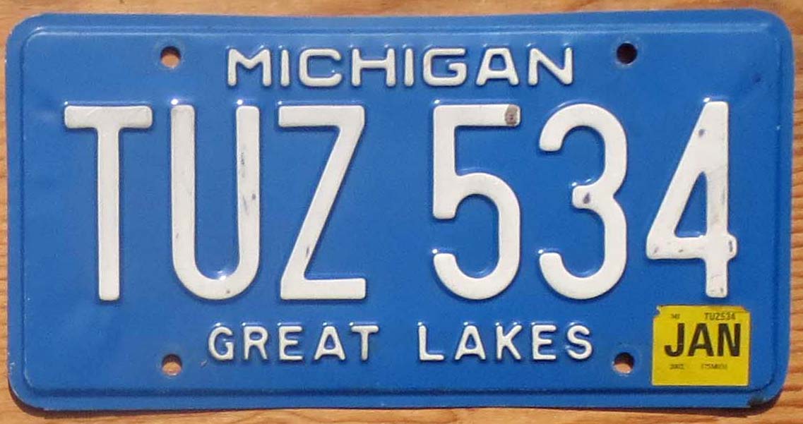 Michigan | Product categories | Automobile License Plate Store ...