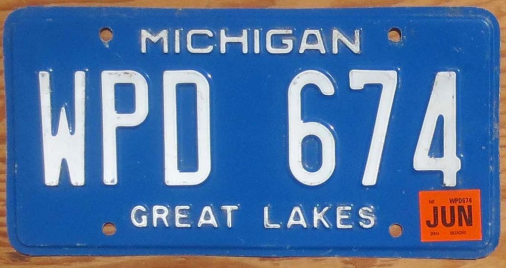 Michigan | Product categories | Automobile License Plate Store ...