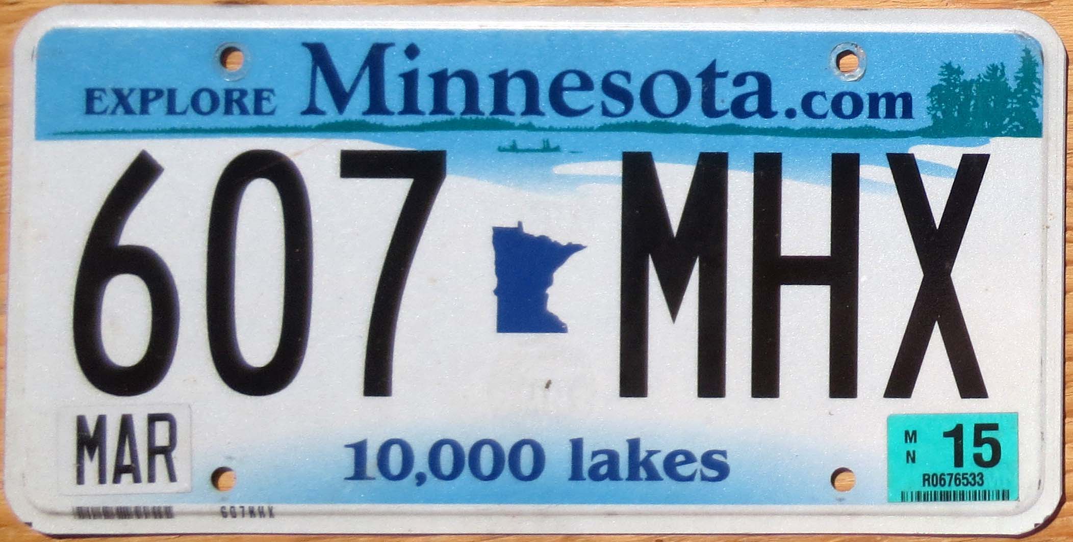 2015-minnesota-vg-automobile-license-plate-store-collectible-license