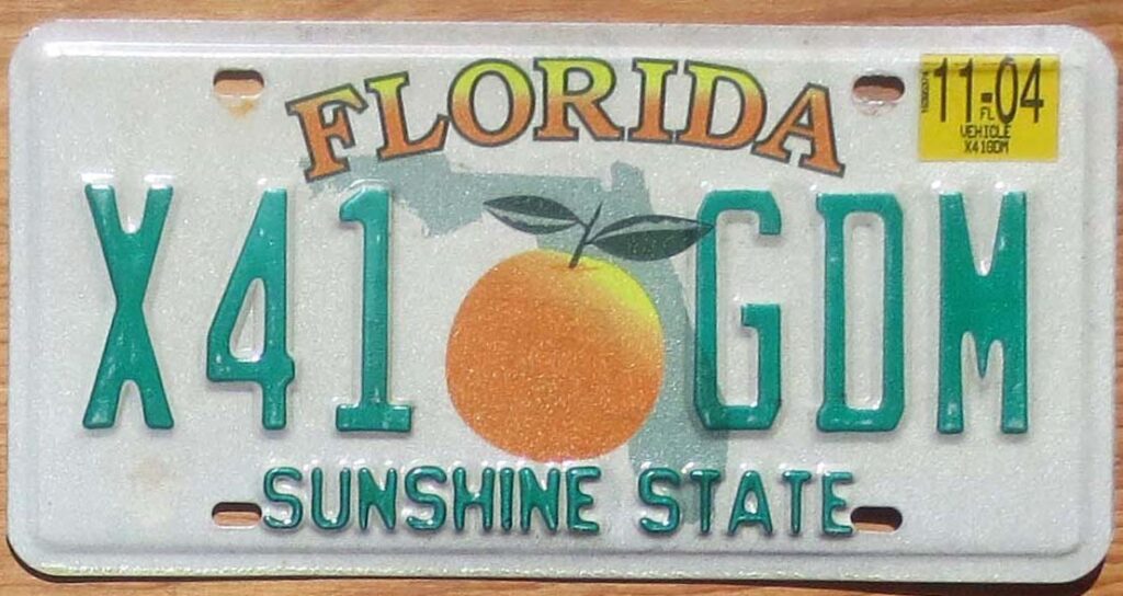 Florida | Product categories | Automobile License Plate Store ...