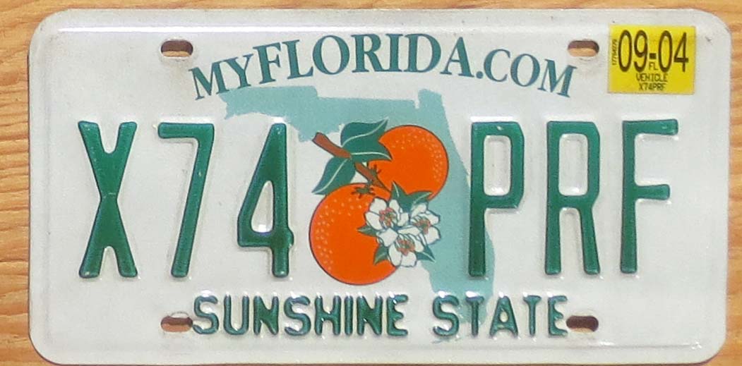 Florida | Product categories | Automobile License Plate Store ...