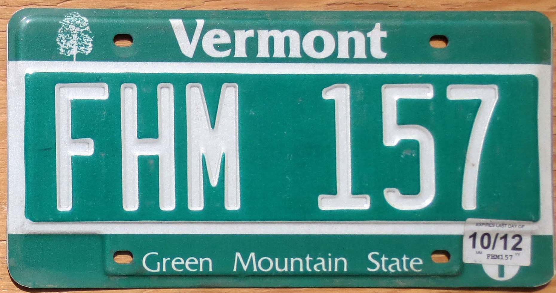 2012-vermont-vg-automobile-license-plate-store-collectible-license