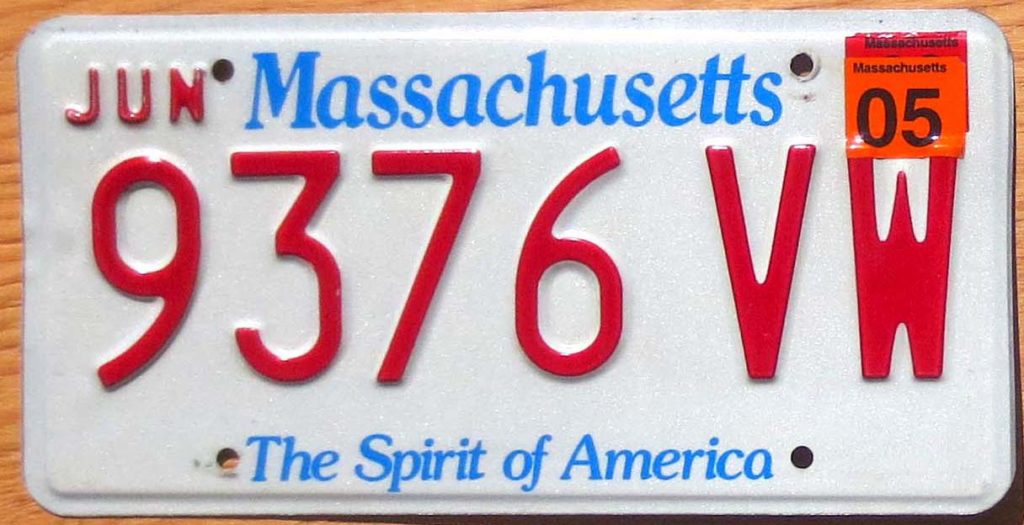 Massachusetts Product categories Automobile License Plate Store