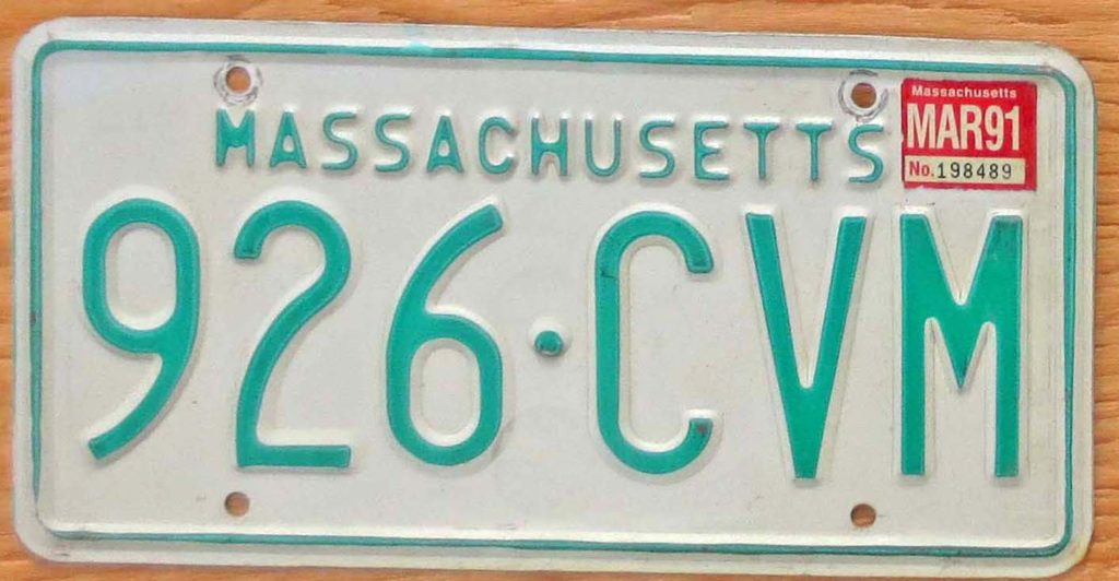 Massachusetts Product categories Automobile License Plate Store