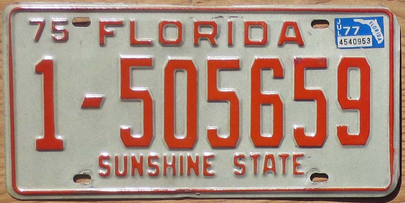 Florida | Product categories | Automobile License Plate Store ...