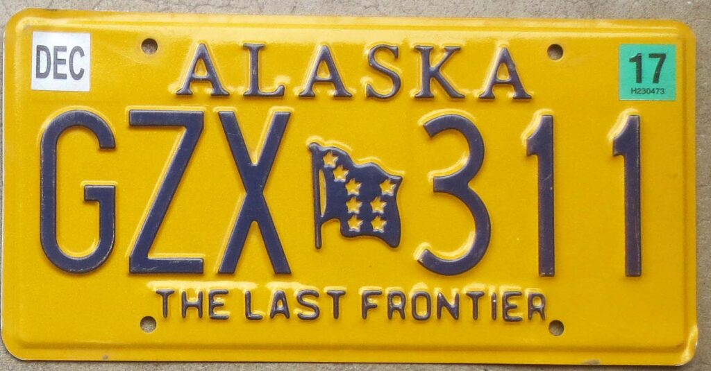 Alaska | Product categories | Automobile License Plate Store ...