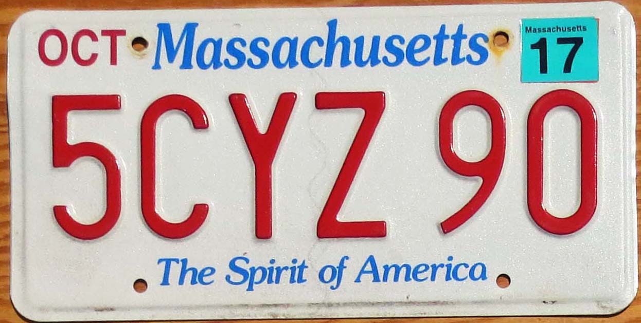 Massachusetts | Product categories | Automobile License Plate Store ...