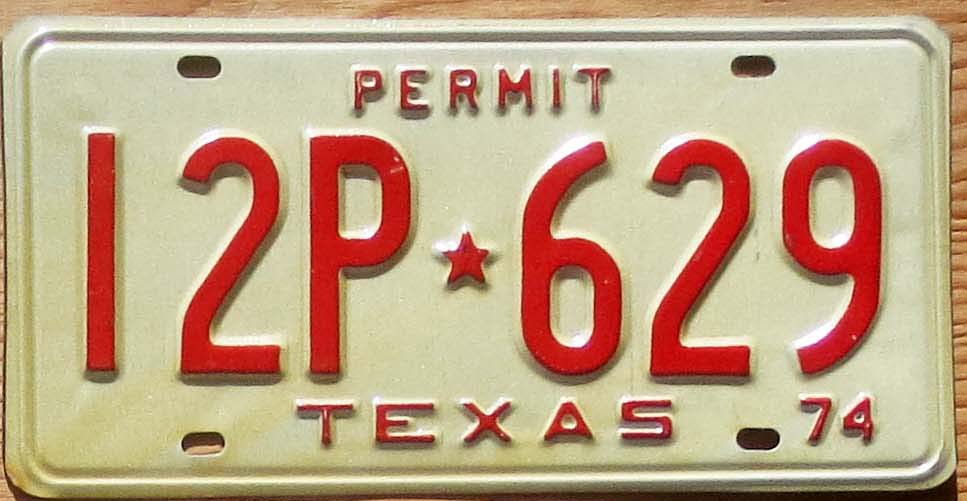 Texas | Product categories | Automobile License Plate Store