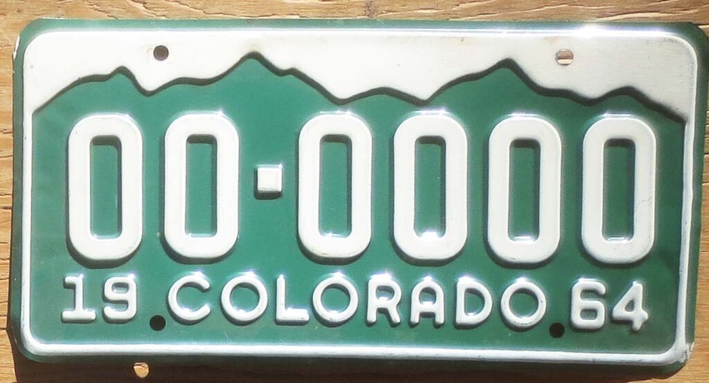 Colorado | Product categories | Automobile License Plate Store ...