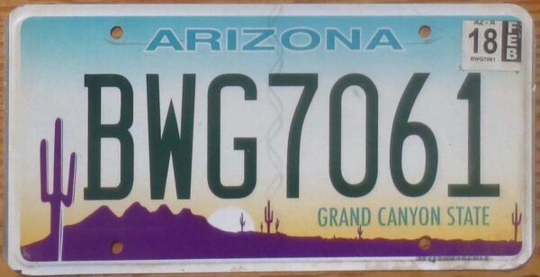 2018 Arizona vg-