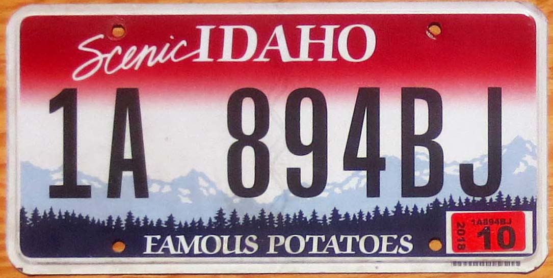 Idaho | Product categories | Automobile License Plate Store ...