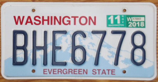 2018 Washington vg+