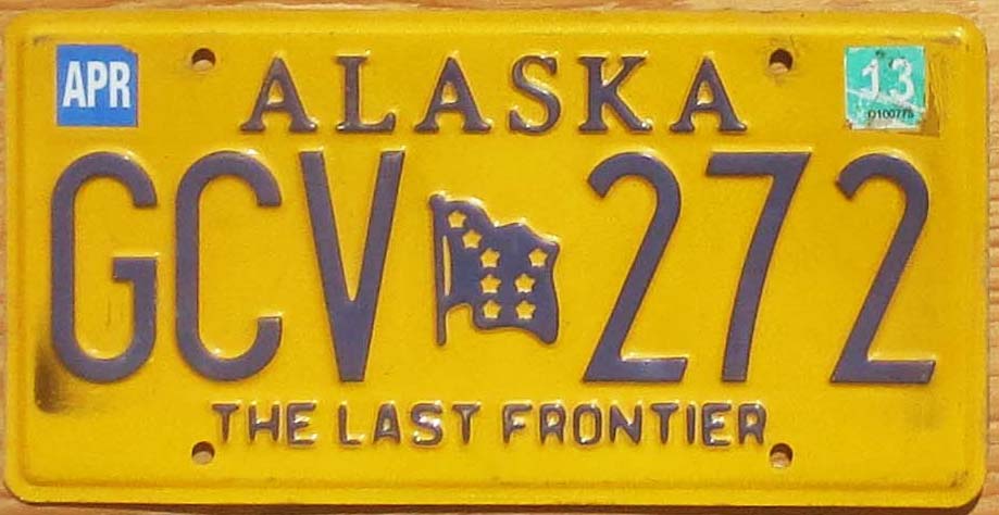 Alaska | Product categories | Automobile License Plate Store ...