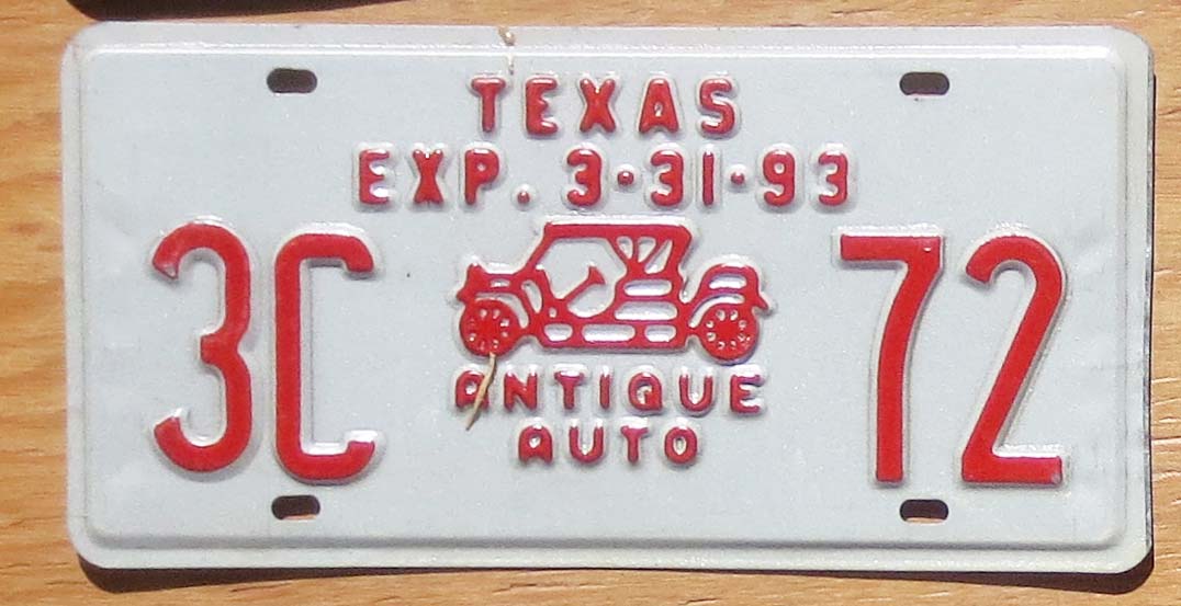 Texas | Product categories | Automobile License Plate Store