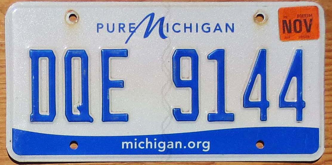 2019 Michigan vg | Automobile License Plate Store: Collectible License ...