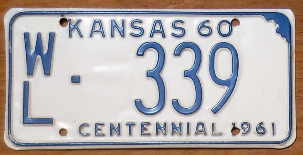 Kansas Archives - Automobile License Plate Store: Collectible License