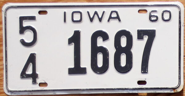 1960 Iowa vg