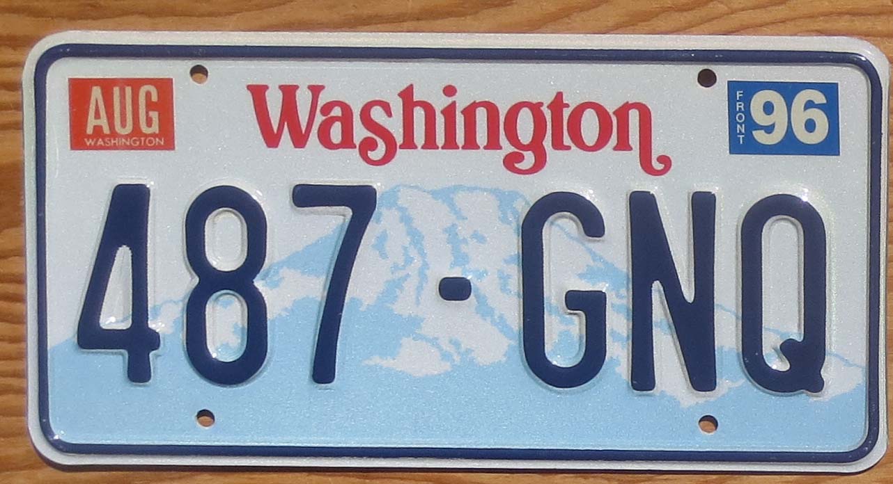 Washington | Product categories | Automobile License Plate Store ...