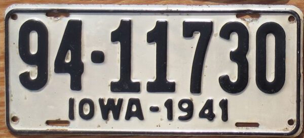 1941 Iowa vg-