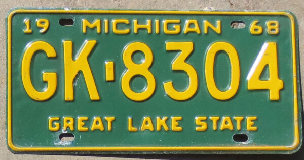 1968 Michigan gvg