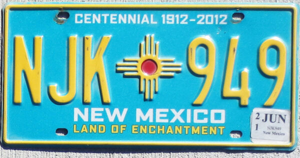 2021 New Mexico Centennial vg-