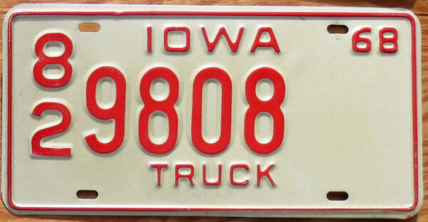 1968 Iowa truck nearly mint