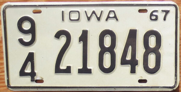 1967 Iowa vg