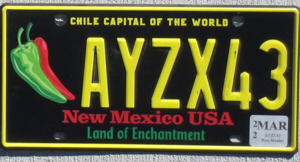 2022 New Mexico Chili Pepper vg+