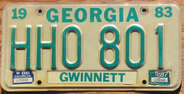 1983 Georgia good