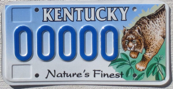 Kentucky - Nature's Finest (bobcat) sample mint