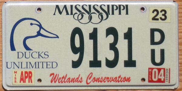 2004 Mississippi Ducks Unlimited vg+