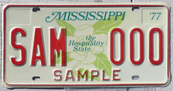 1977 Mississippi sample mint