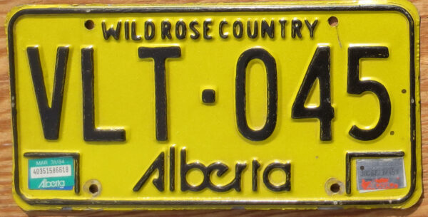 1984 Alberta vg-