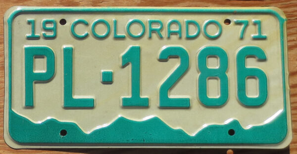 1971 Colorado mint