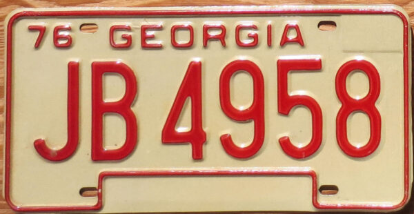 1976 Georgia truck mint