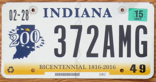 2015 Indiana vg-