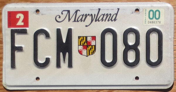 2000 Maryland vg-