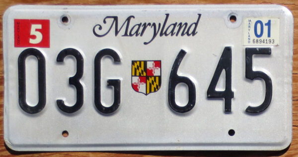 2001 Maryland vg-